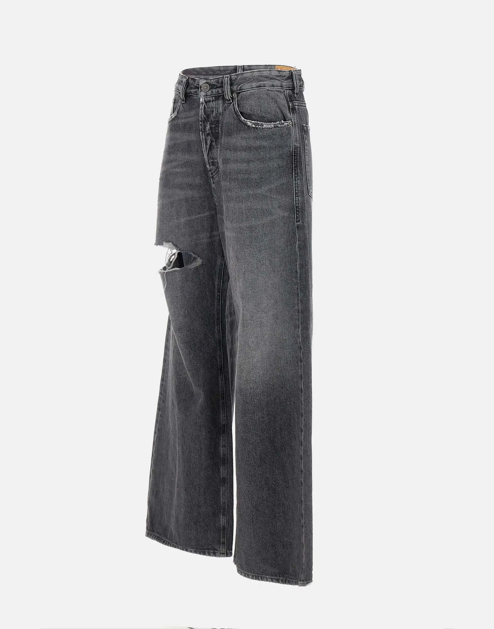 Straight Wide Leg Jeans