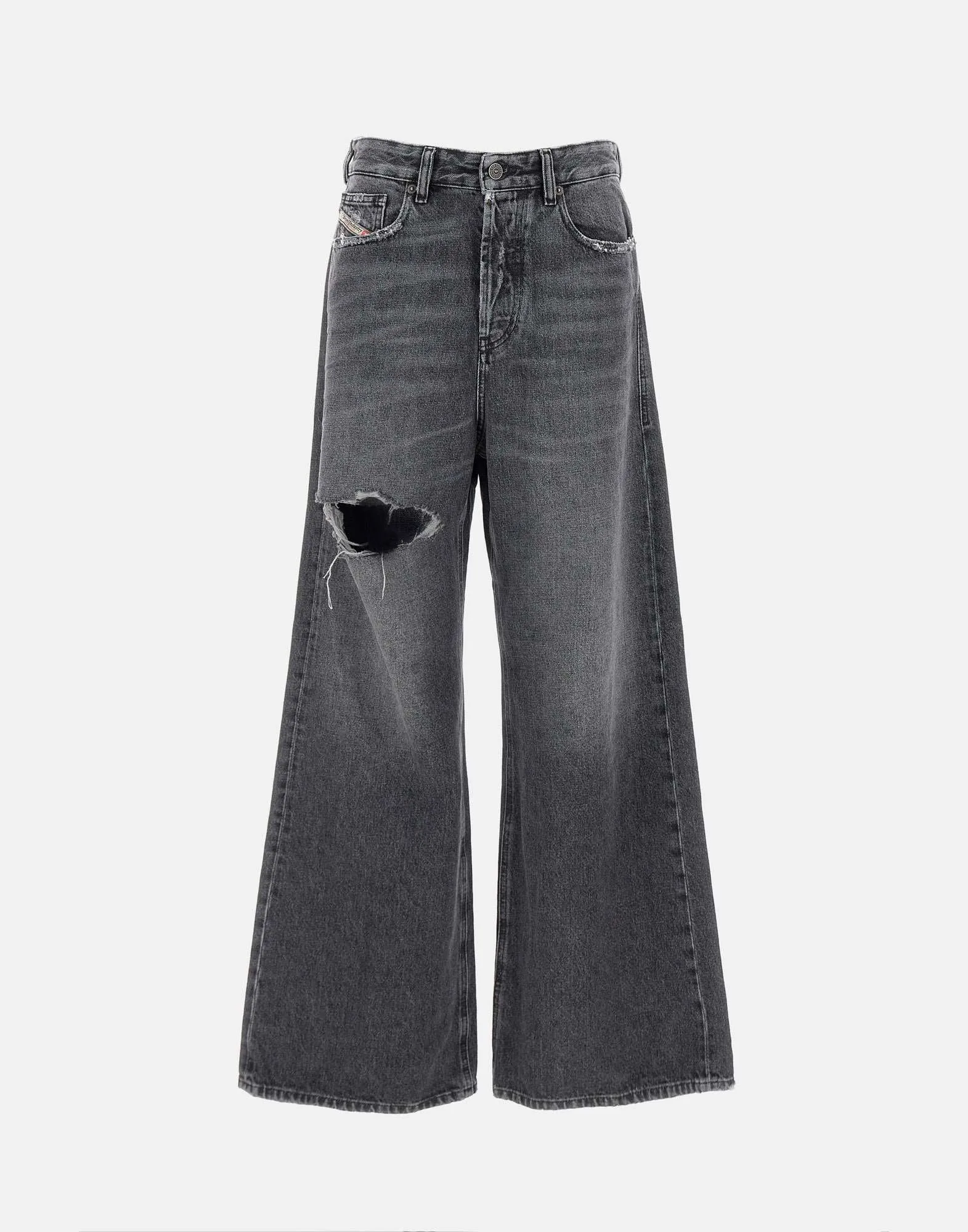 Straight Wide Leg Jeans