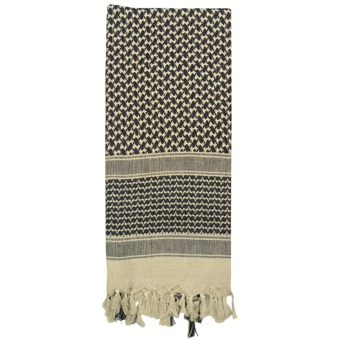 Tan - Lightweight Tactical Desert Shemagh Scarf