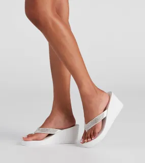 Throw It Back Rhine Wedge Sandals