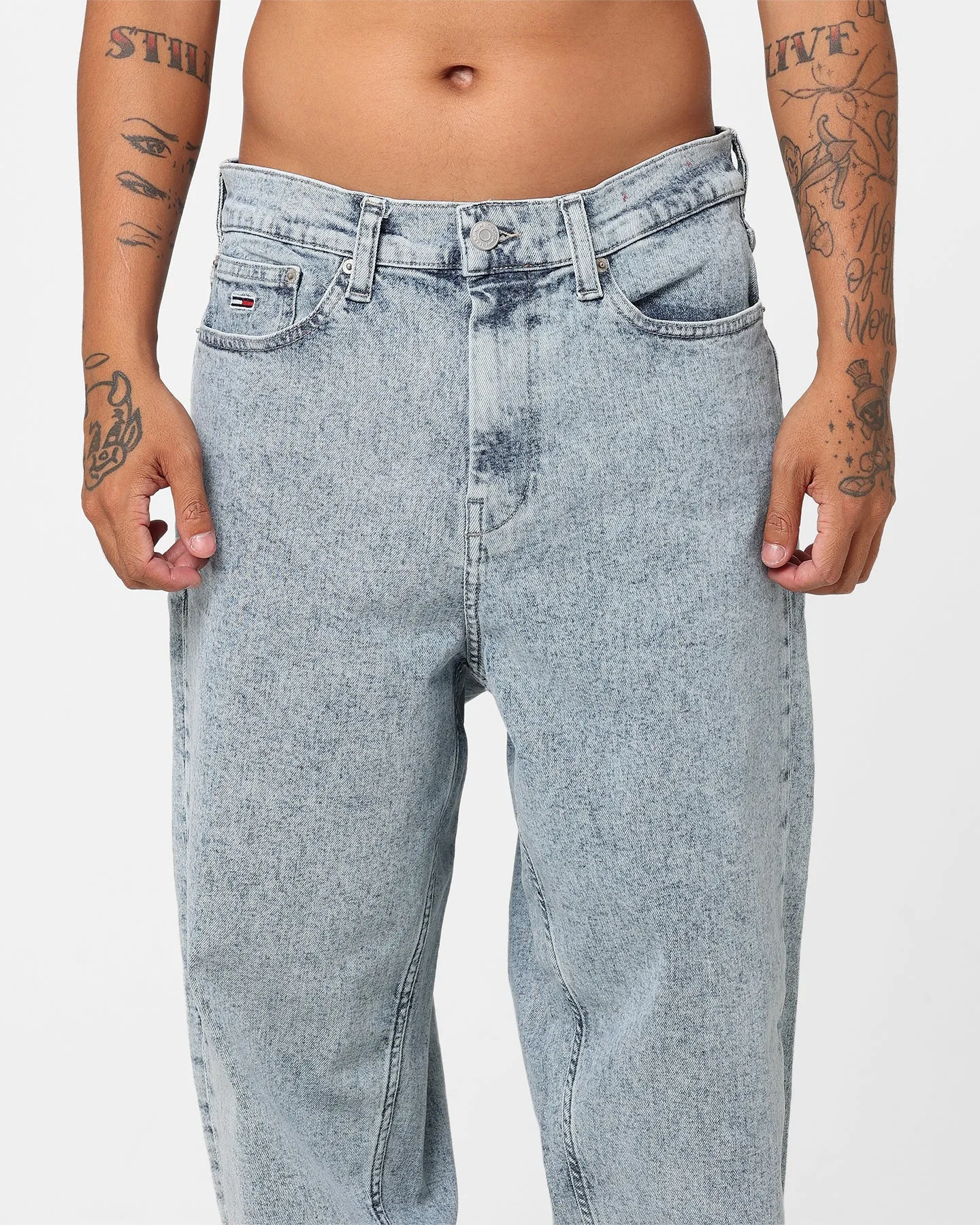 Tommy Jeans Bax Loose Tapered CF6113 Jeans Denim Light