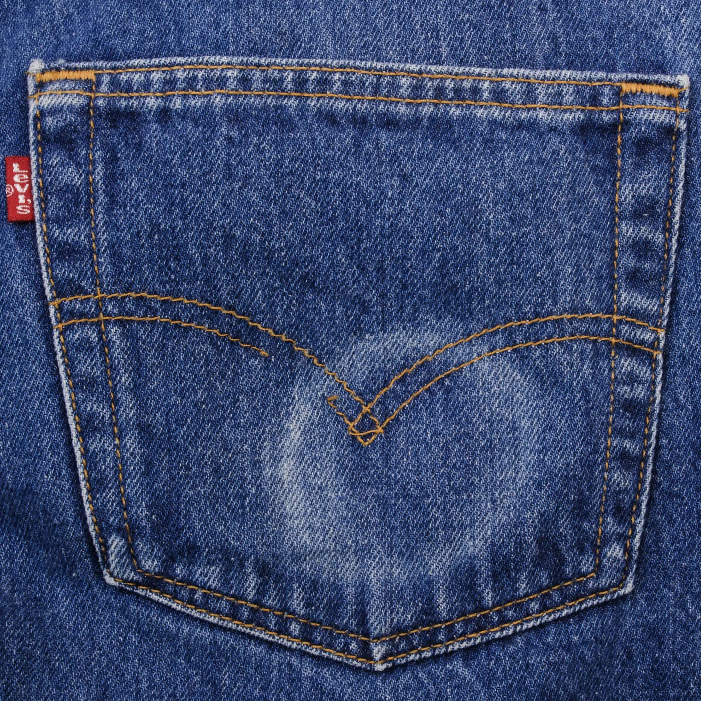 VINTAGE LEVIS 501 JEANS INDIGO 1990S SIZE W37 L32 MADE IN USA