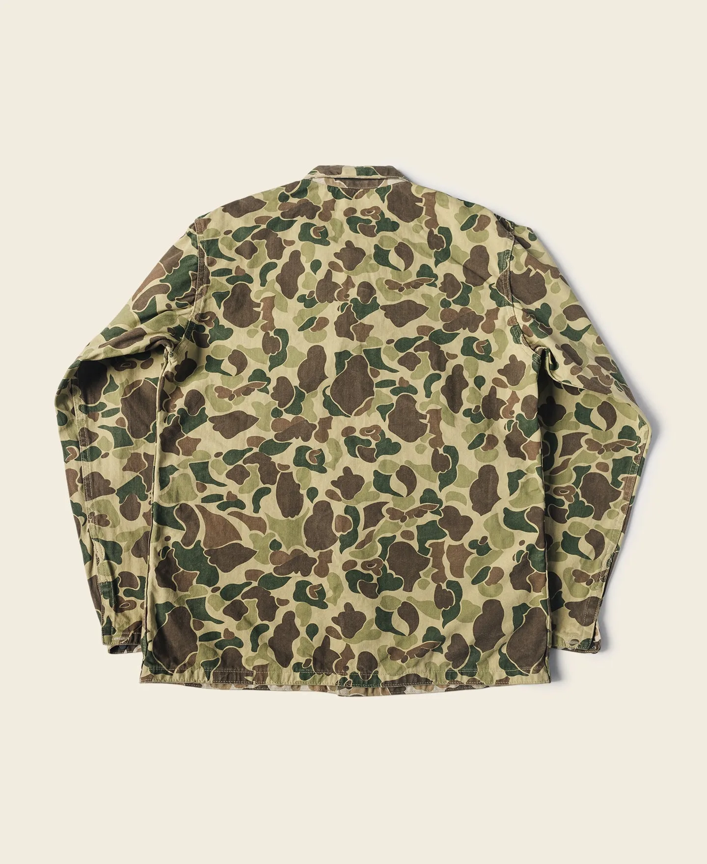 WWII USMC Type P-44 HBT Duck Hunter Camo Jacket